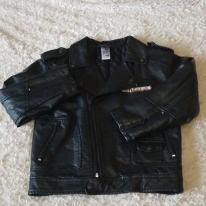 Harley Davidson Leather Jacket Boy